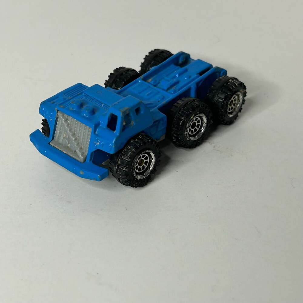 Matchbox Super Kings K-22 Dodge Tractor Trailer Blue Diecast Truck